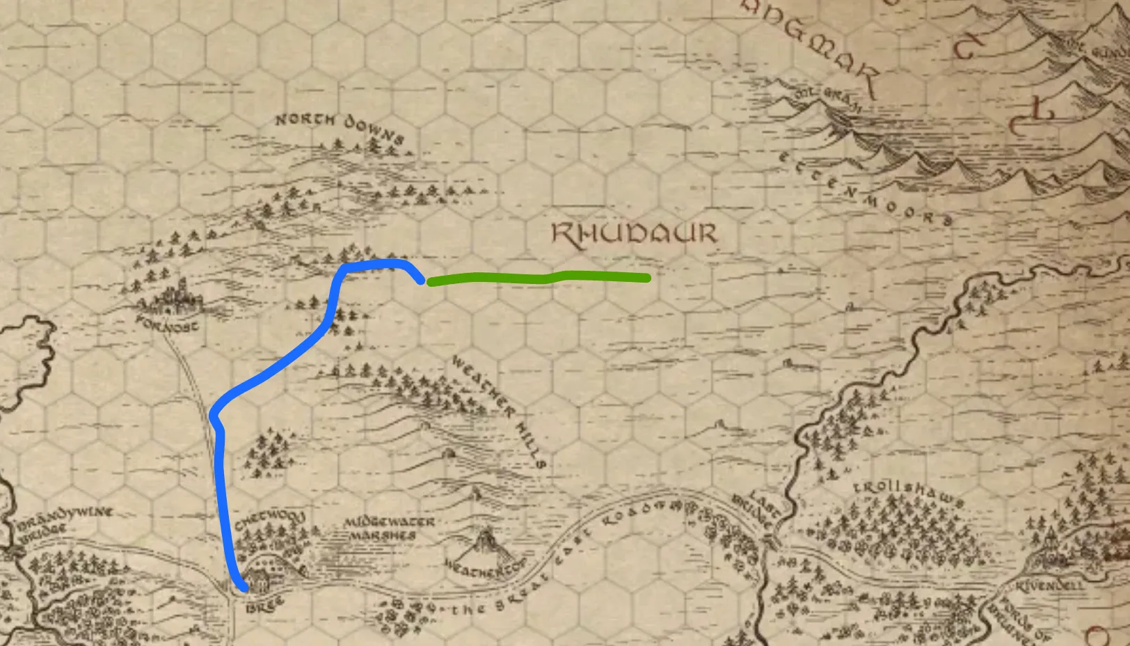 Reise gjennom Rhudaur